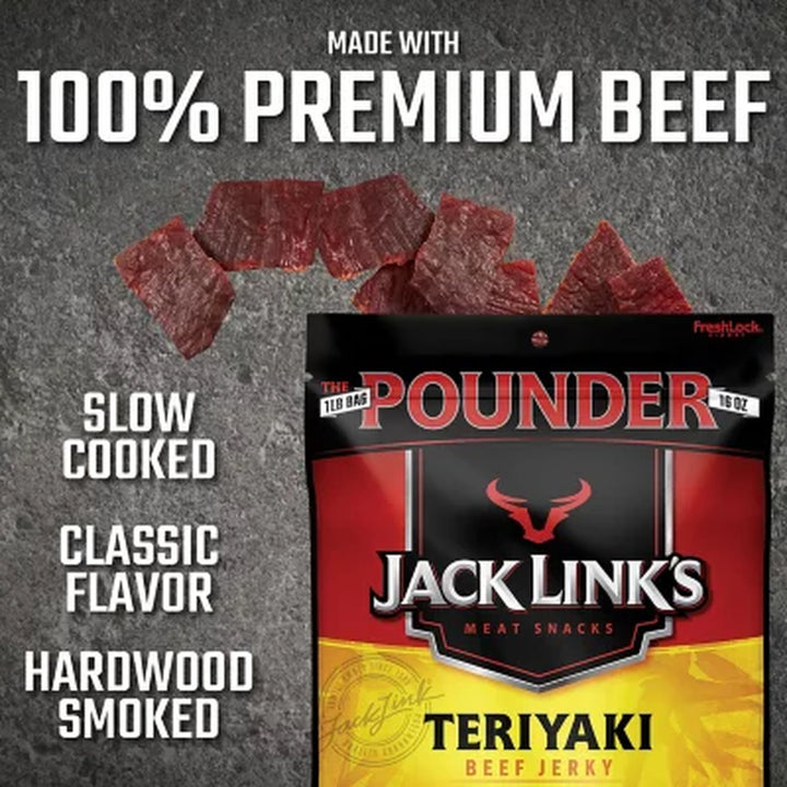 Jack Link'S Teriyaki Beef Jerky (16 Oz.)
