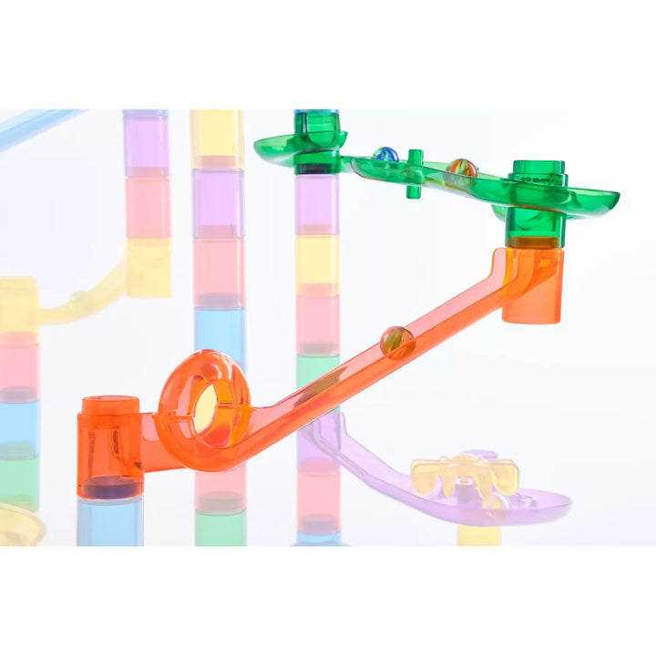 Marble Genius Waterslides & Roller Coasters Marble Run Accessory Set (5 Pcs.): Your Ultimate Marble Track Race Set and Maze