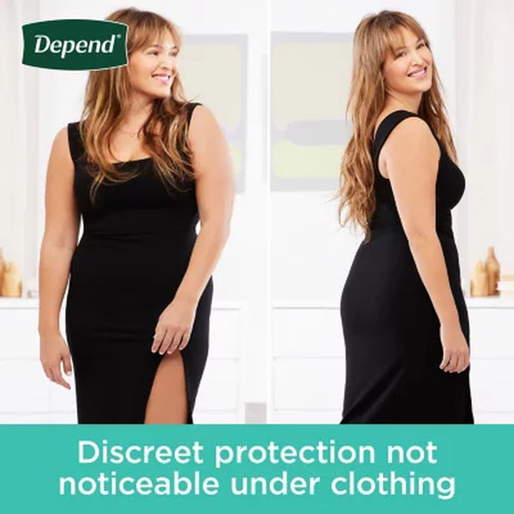 Depend Fresh Protection Incontinence Underwear for Women, XXL, 44 Ct.