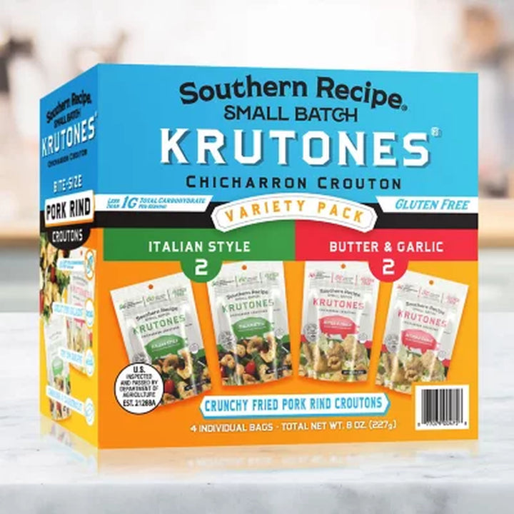 Southern Recipe Small Batch Mixed Flavor Krutones 2Oz., 4Ct.