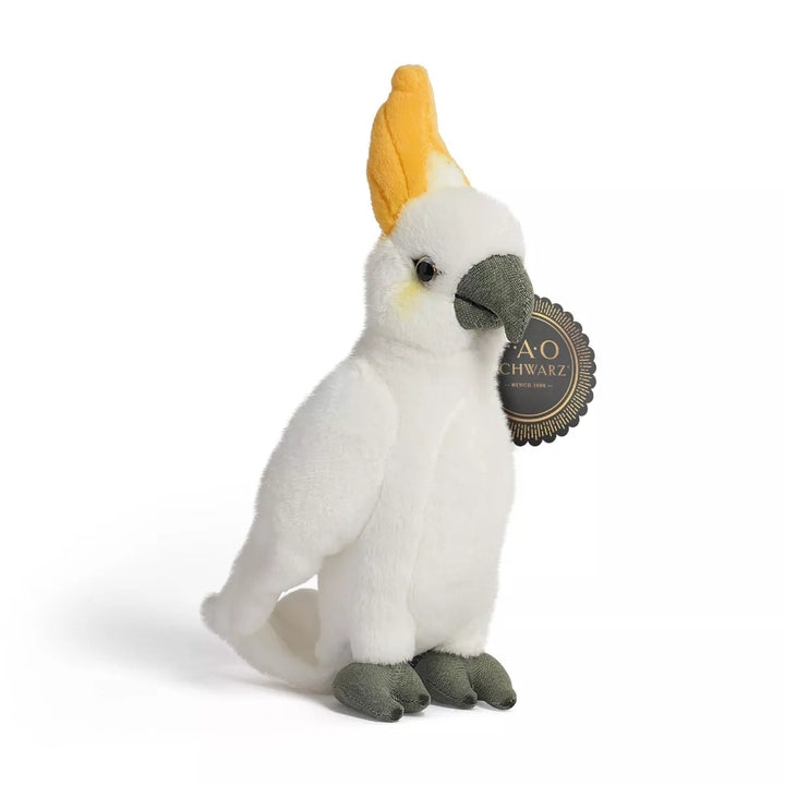 FAO Schwarz 6" Cockatoo Toy Plush