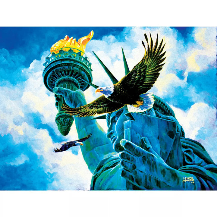 Sunsout Spirit of Freedom 500 Pc Fourth of July Jigsaw Puzzle 38966