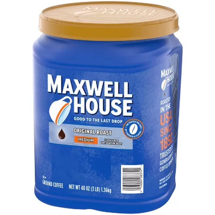 Maxwell House Original Roast Ground Coffee 48 Oz.