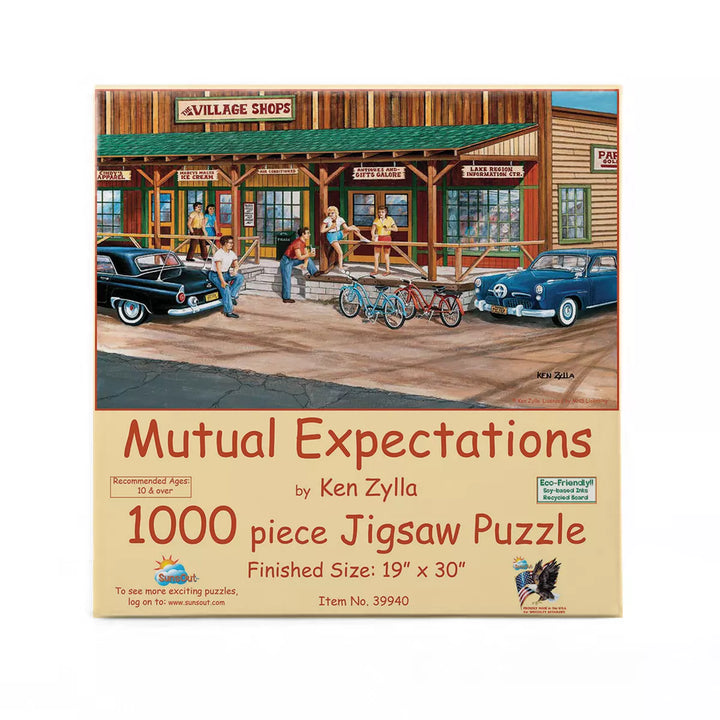 Sunsout Mutual Expectations 1000 Pc Jigsaw Puzzle 39940