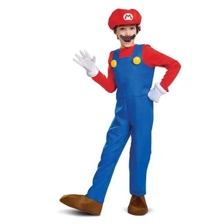 Nintendo Super Mario Bros. Mario Kids Deluxe Costume