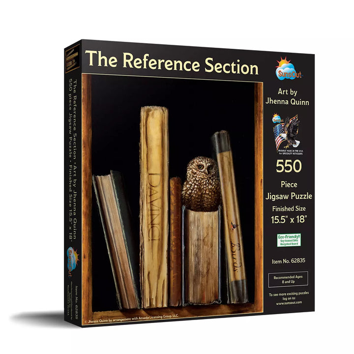 Sunsout the Reference Section 550 Pc Jigsaw Puzzle 62835