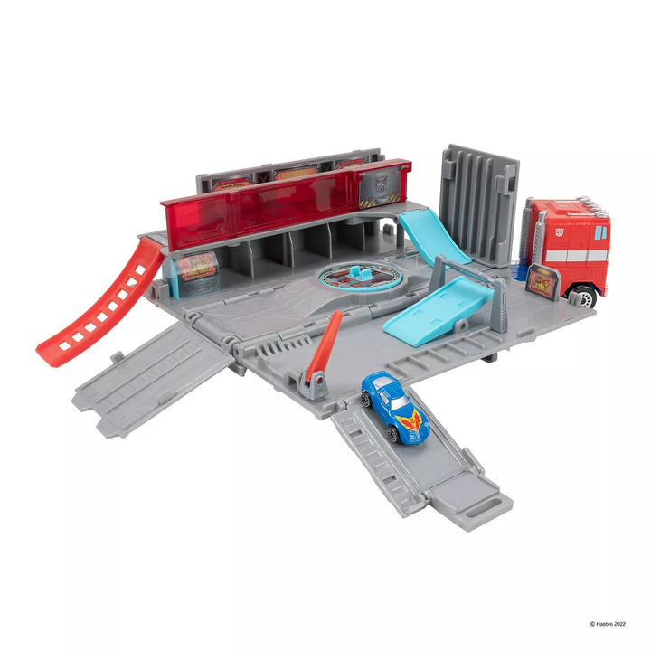 Micro Machines Optimus Prime Transformers Hauler Playset