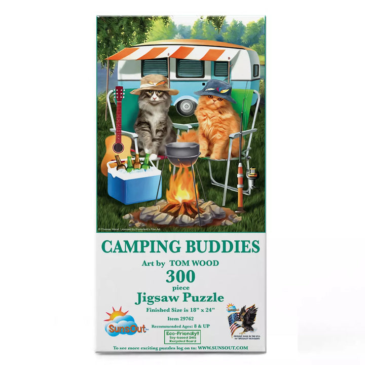 Sunsout Camping Buddies 300 Pc Jigsaw Puzzle 29762