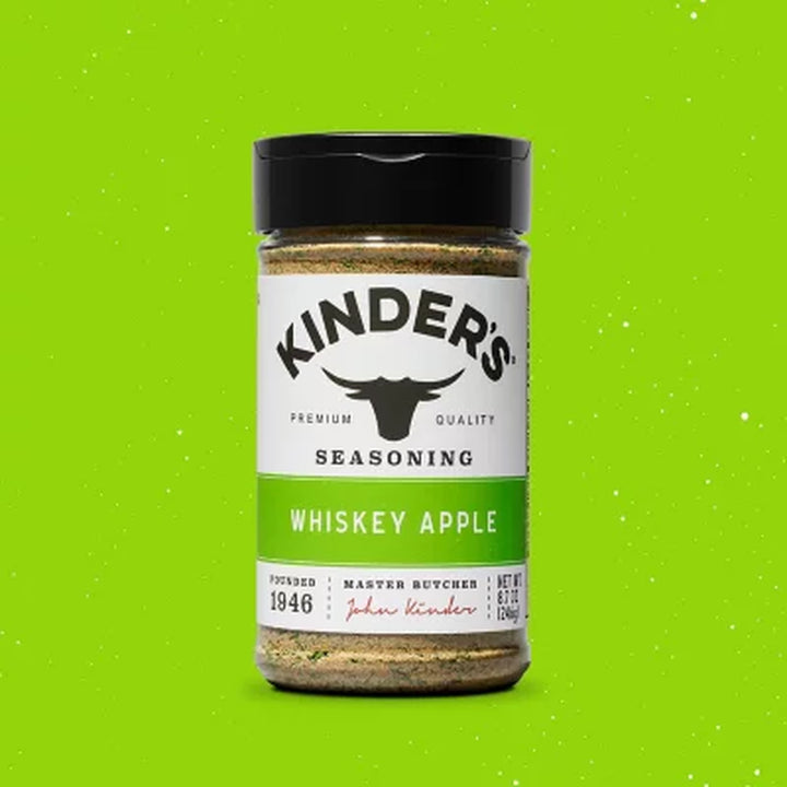 Kinder'S Whiskey Apple Seasoning 8.7 Oz.