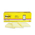Post-It Notes Super Sticky Pads, 3" X 3", Canary Yellow, 24 Pads, 2,160 Total Sheets