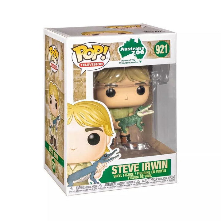 Funko Pop! TV: Australia Zoo - Crocodile Hunter - Steve Irwin Vinyl Figure #921 #43977