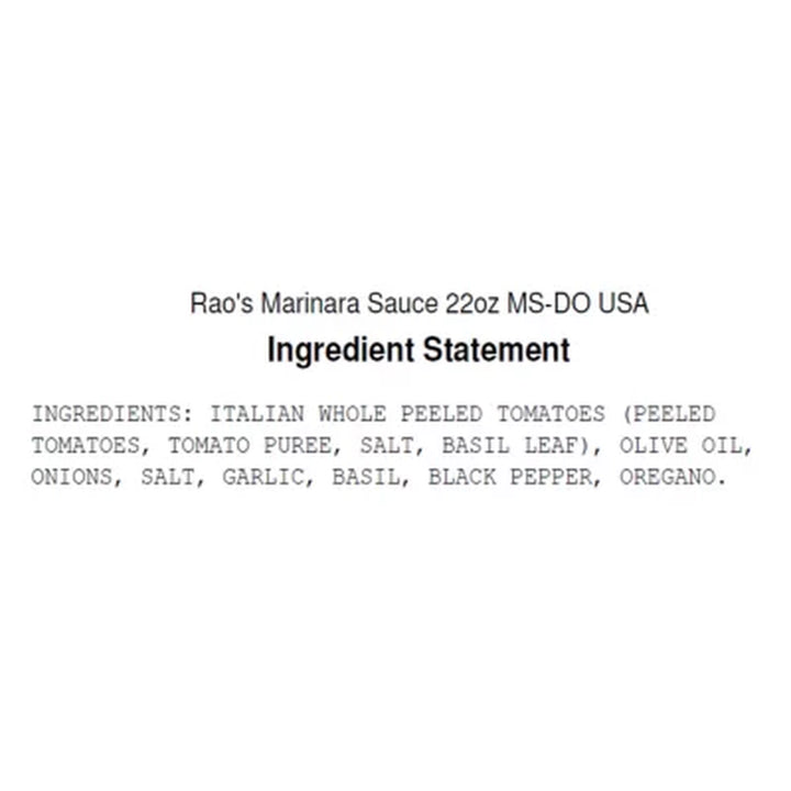 Rao'S Homemade Marinara Sauce, 44Oz.