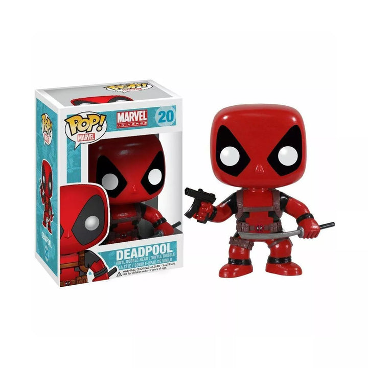 Funko Pop! Bobble Head: Deadpool Figure - Official 20