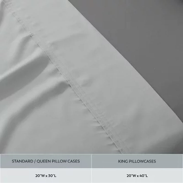 Ultimate Percale Cool and Breathable 100% Cotton Pillowcases (Assorted Colors and Sizes)