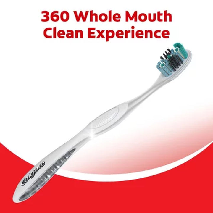 Colgate Optic White 360 Manual Toothbrush, Soft, 8 Ct.