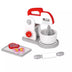 Toysters 6-Piece Cooking & Baking Mixer Set Wooden Play Kitchen with Accessories for Toddlers