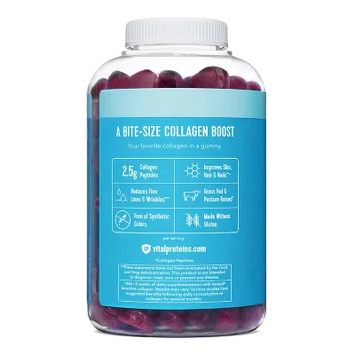 Vital Proteins Collagen Gummies, 2.5G Verisol Collagen Peptides (240 Ct.)