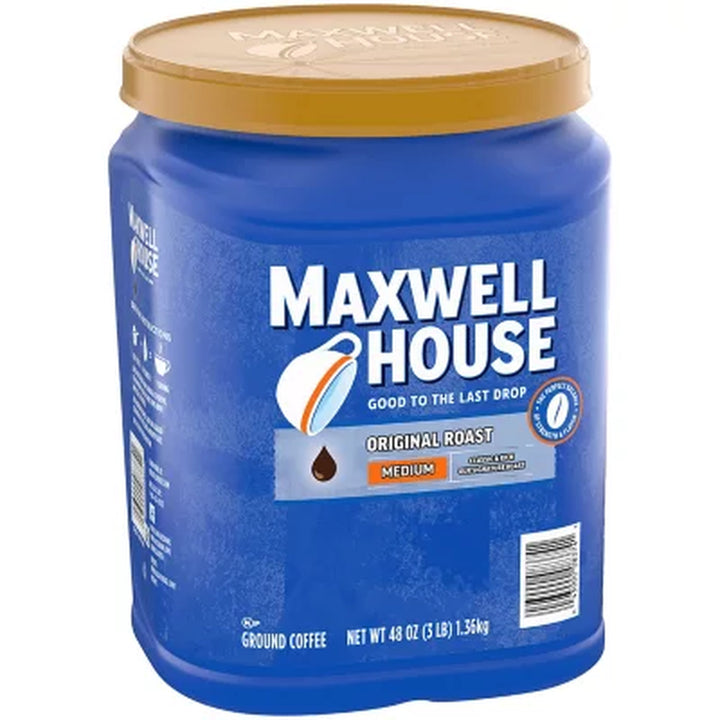 Maxwell House Original Roast Ground Coffee 48 Oz.