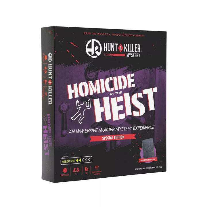 Hunt a Killer Homicide at the Heist Special Edition Board Game