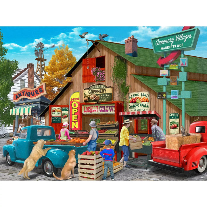 Sunsout Greenery Villages 1000 Pc Jigsaw Puzzle 42270