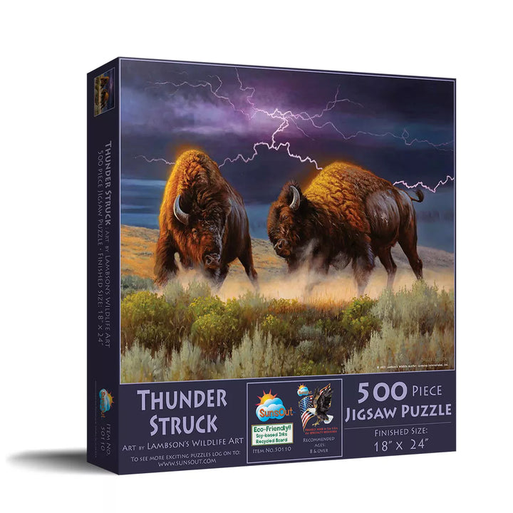 Sunsout Thunderstruck 500 Pc Jigsaw Puzzle 50110