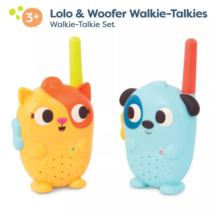 B. Toys Walkie-Talkie Set Lolo & Woofer Walkie-Talkies