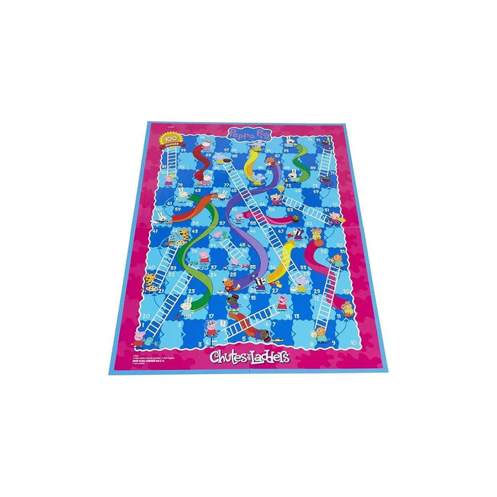 Chutes and Ladders: Peppa Pig Edition Board Game for Kids Ages 3 and Up, Preschool Games for 2-4 Players