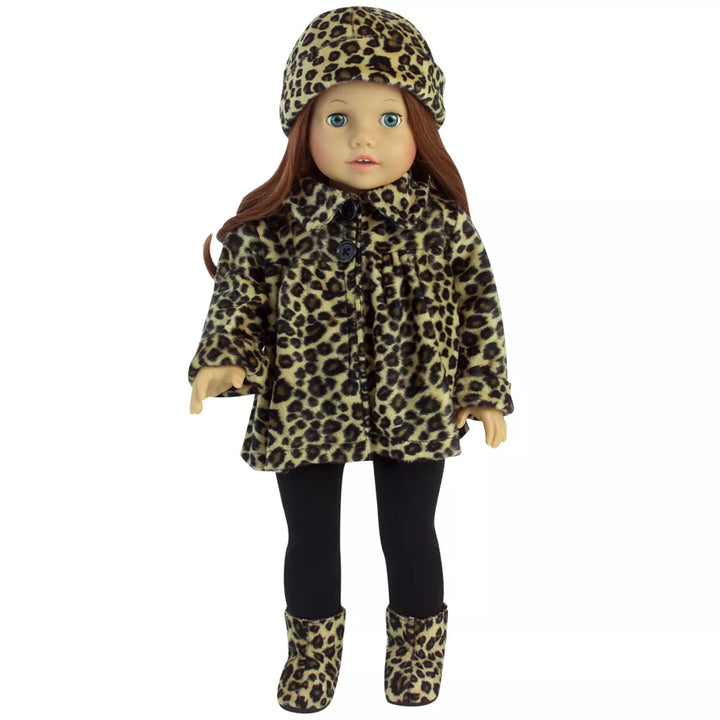 Sophia’S Doll Coat, Hat, Leggings, and Boots Set for 18" Dolls