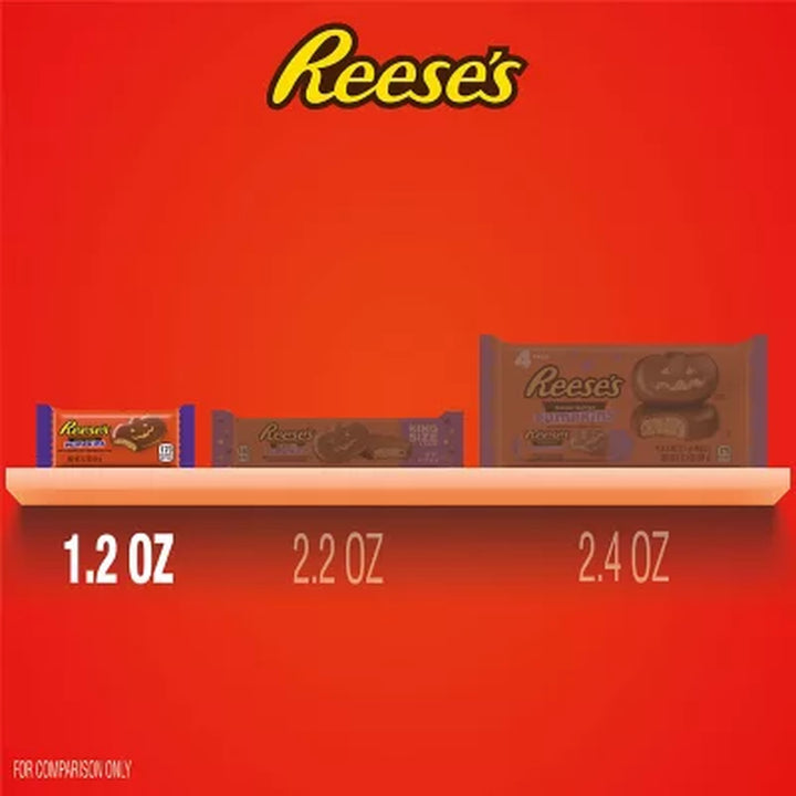 REESE'S Pumpkins, Milk Chocolate Peanut Butter Candy, 1.2 Oz., 36 Ct.