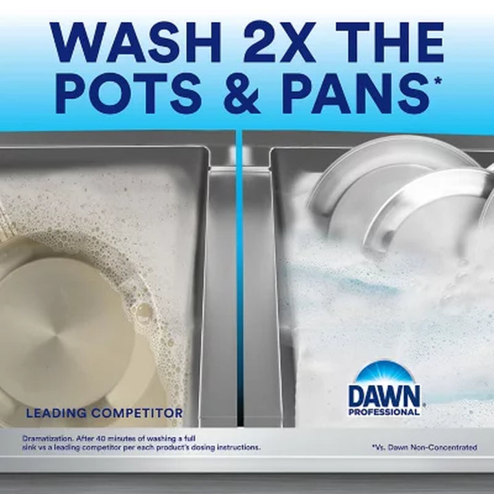 Dawn Professional Manual Pot and Pan Detergent Dish Soap, 1 Gal. (Choose Your Scent)