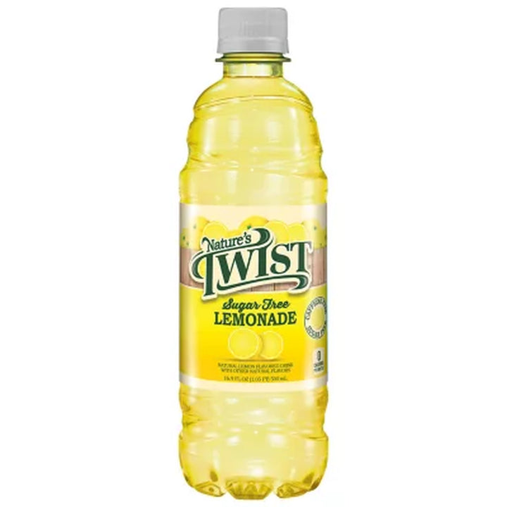 Nature'S Twist Sugar Free Lemonade 16.9 Fl. Oz., 24 Pk.