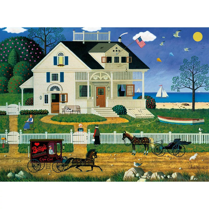 Buffalo Games Charles Wysocki: Pickwick Cottage Jigsaw Puzzle - 1000Pc