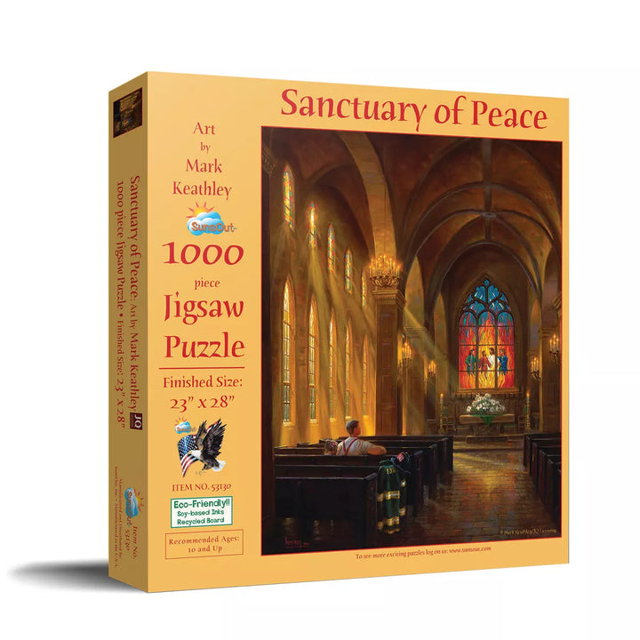 Sunsout Sanctuary of Peace 1000 Pc Jigsaw Puzzle 53130