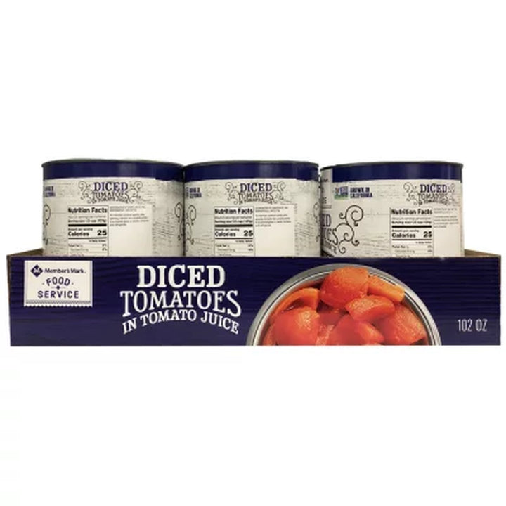 Member'S Mark Diced Tomatoes in Tomato Juice (102 Oz.)