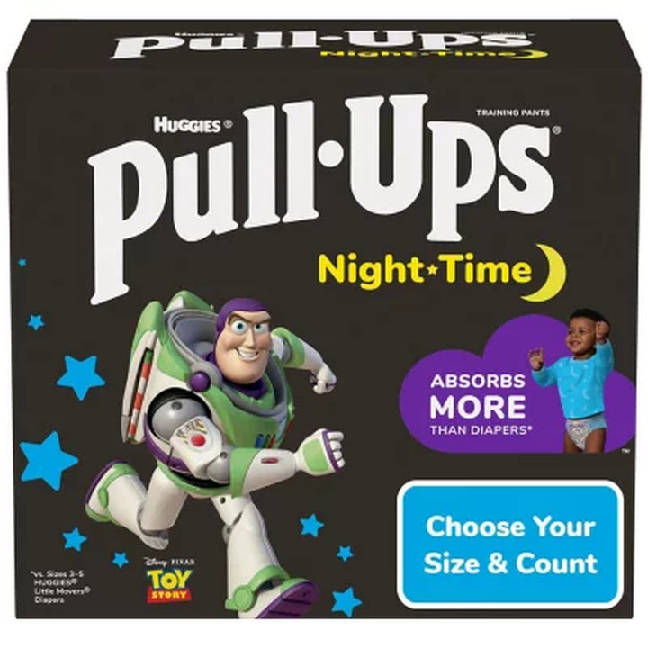 Pull-Ups Nighttime Potty Training Pants for Boys Sizes: 2T-4T