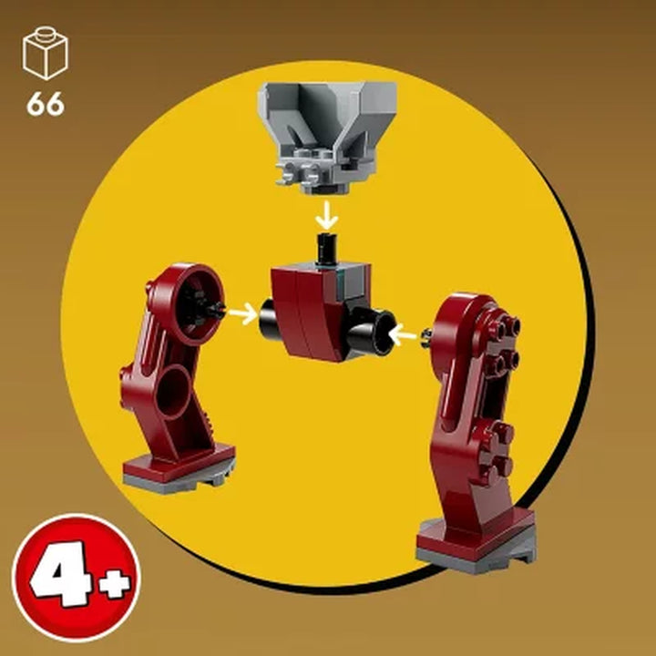 LEGO Marvel Iron Man Hulkbuster Vs. Thanos Building Toy Set 76263 (66 Pieces)