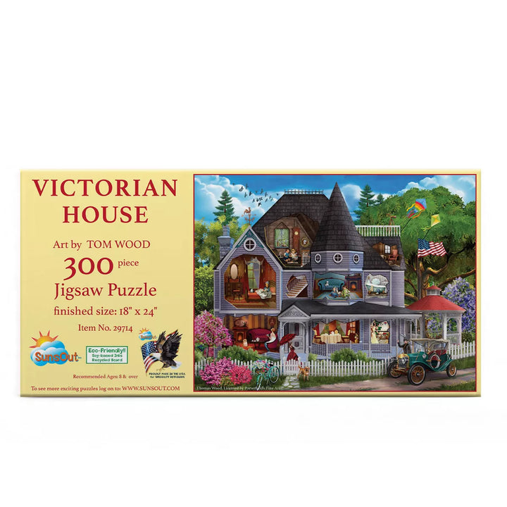 Sunsout Victorian House 300 Pc Jigsaw Puzzle 29714