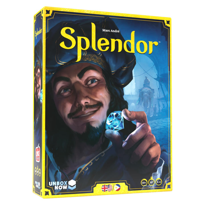 Splendor Board Game (Packaging May Vary) - Master the Art of Wealth and Prestige! - Engaging Gem Minding Strategy Game for Kids & Adults, Ages 10+, 2-4 Players, 30 Min Playtime, Made by Space Cowboys Splendor