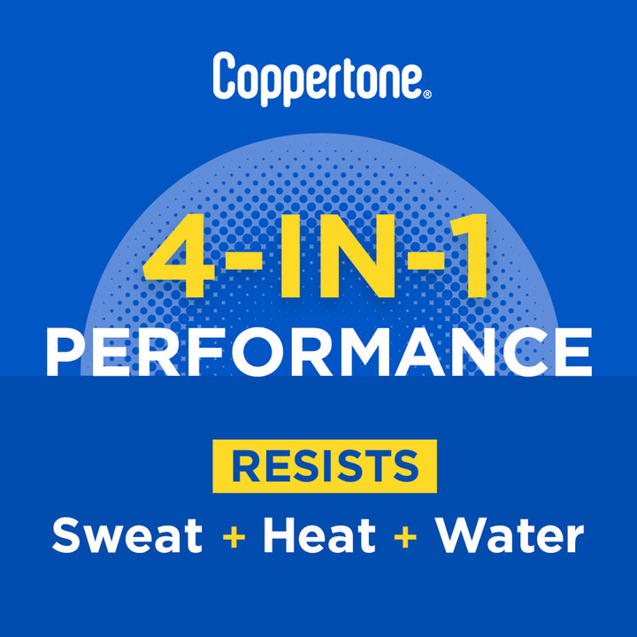 Coppertone SPORT Sunscreen Spray SPF 50 5.5 Oz, Water Resistant , Broad Spectrum , Bulk Pack, Pack of 3