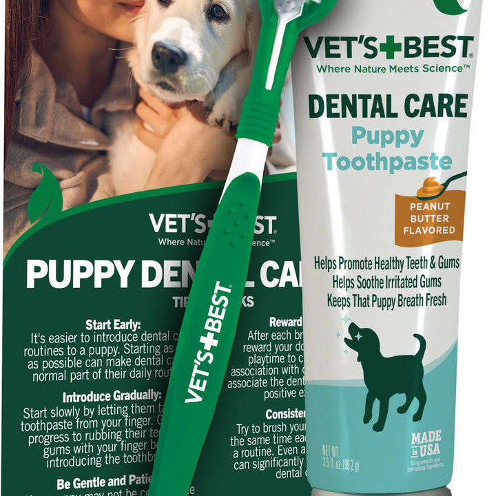 Vet’s Best Enzymatic Dog Toothpaste - Teeth Cleaning and Fresh Breath Dental Care Gel - Vet Formulated - Banana Flavor - 3.5 Ounces 1 Count (Pack of 1) Adult Toothpaste