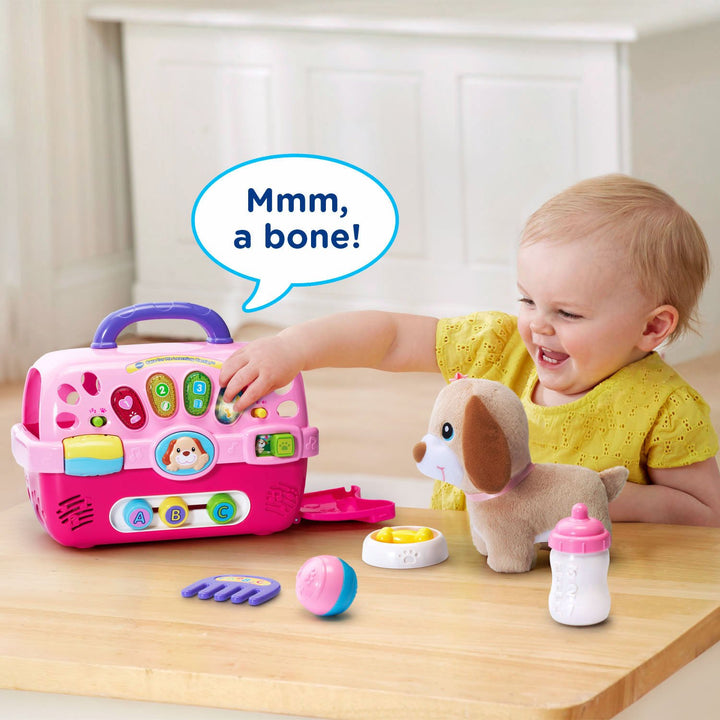 VTech Care for Me Learning Carrier, Pink Carrier Toy