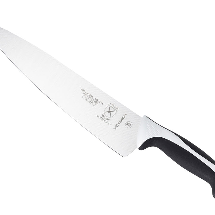 Mercer Culinary White Millennia Handle, 10" Chef's Knife