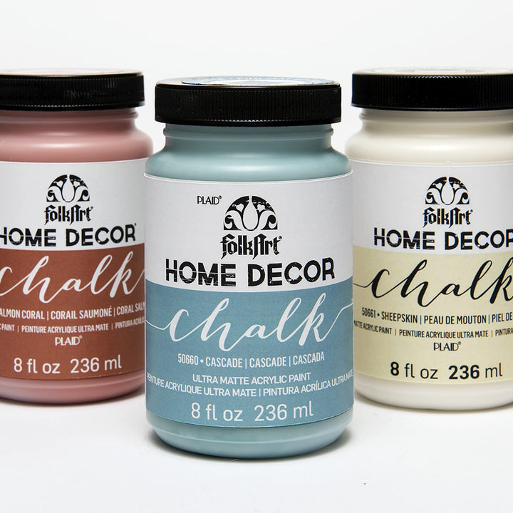 FolkArt Home Décor Chalk Finish Acrylic Paint, 8oz, 8 ounce, Sage Blossom