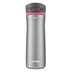 Contigo Jackson Chill 2.0 Vacuum-Insulated Stainless Steel Water Bottle, Secure Lid Technology for Leak-Proof Travel, Keeps Drinks Cold for 12 Hours, 20oz Steel/Dragonfruit