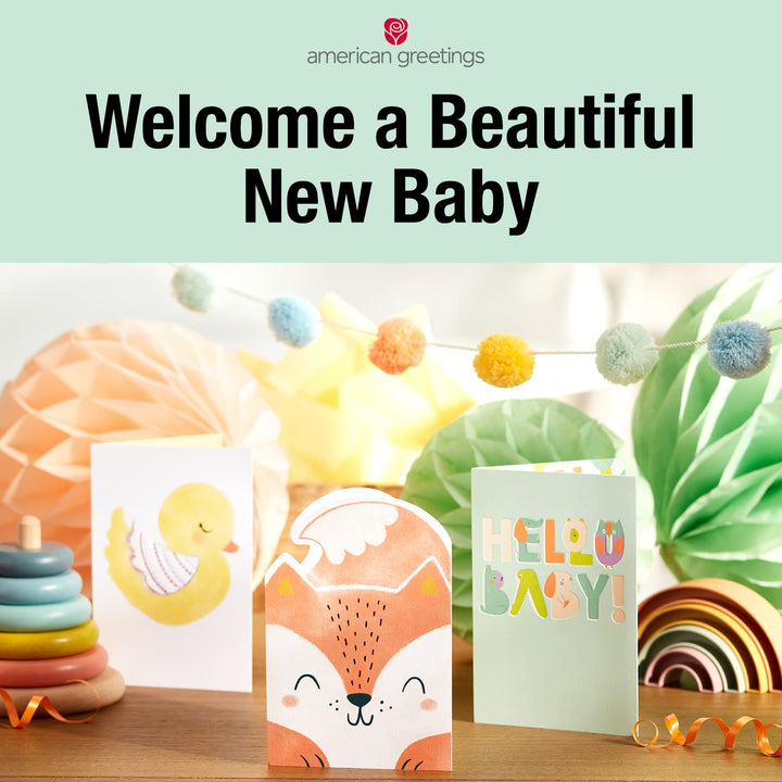 American Greetings Baby Shower Card for Girl (Haven't Met Her Yet)