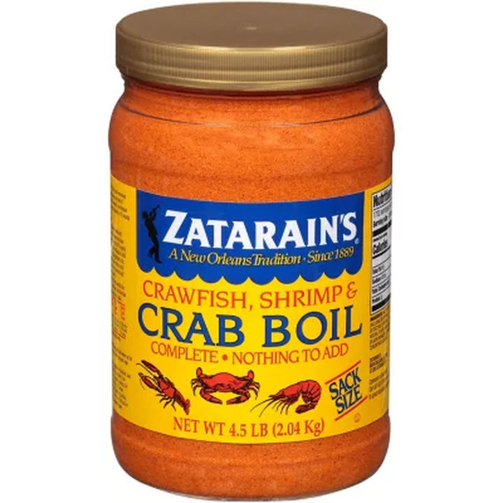 Zatarain'S Crawfish, Shrimp and Crab Boil 4.5 Lbs.