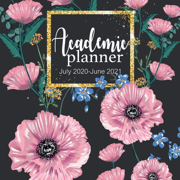 Academic planner July 2020-June 2021: Calendar Weekly Monthly Schedule Organizer Journal Notebook Appointment Time Management July 2020-June 2021 Calendar 52 week with Holidays