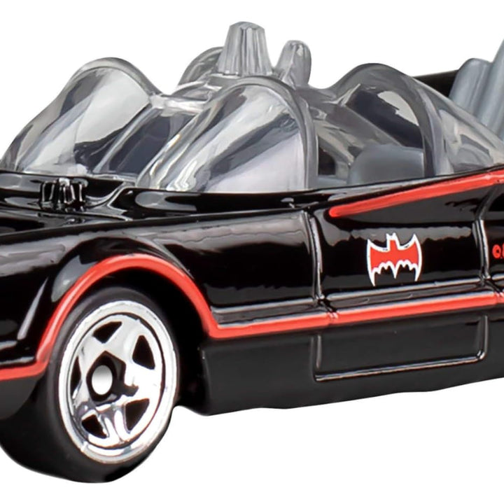 Hot Wheels 1:64 Scale Die-Cast Toy Cars, Set of 5 Batman 85th Anniversary Vehicles with 5 Different Batmobile Replicas in Commemorative Packaging