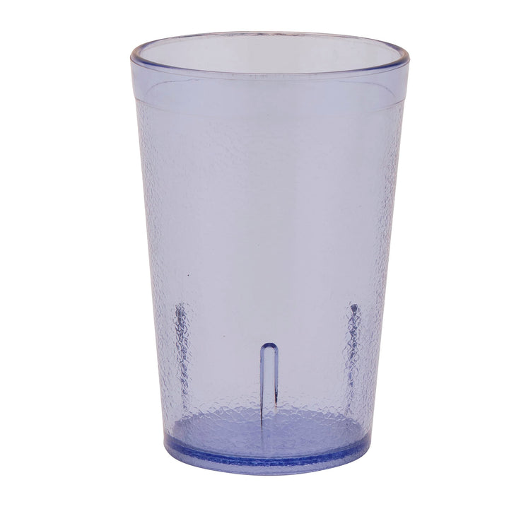 G.E.T. 6608-1-BL-EC Heavy-Duty Plastic Restaurant Tumblers, 8 Ounce, Blue (Set of 4)