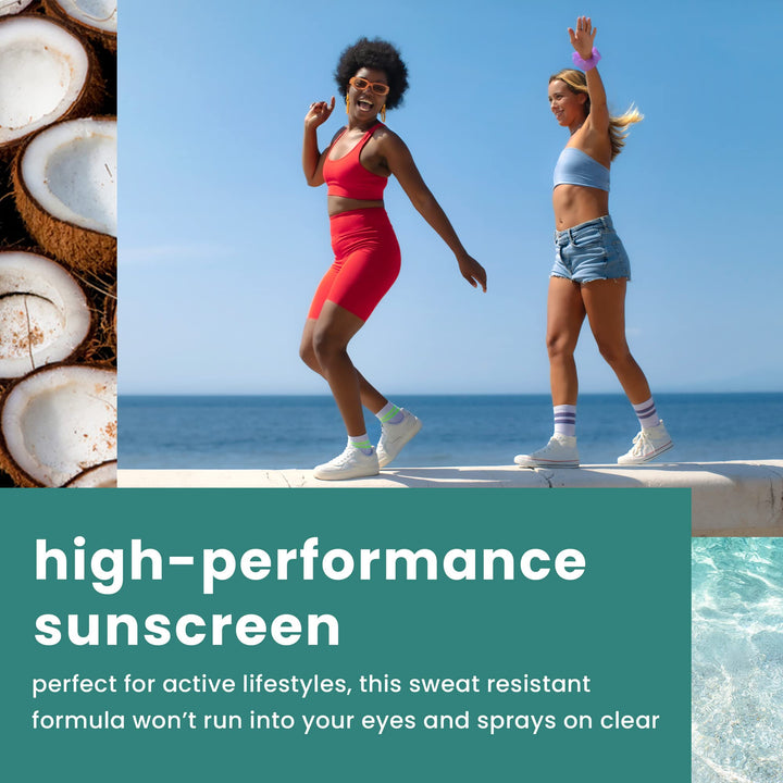 Hawaiian Tropic Everyday Active Spray Sunscreen SPF 50, 6oz | Hawaiian Tropic Sunscreen SPF 50, Sunblock, Oxybenzone No Sunscreen, Spray On Sunscreen, Body Sunscreen Spray SPF 50, 6oz each Twin Pack 6 Ounce (Pack of 2) SPF 50 - Twin Pack